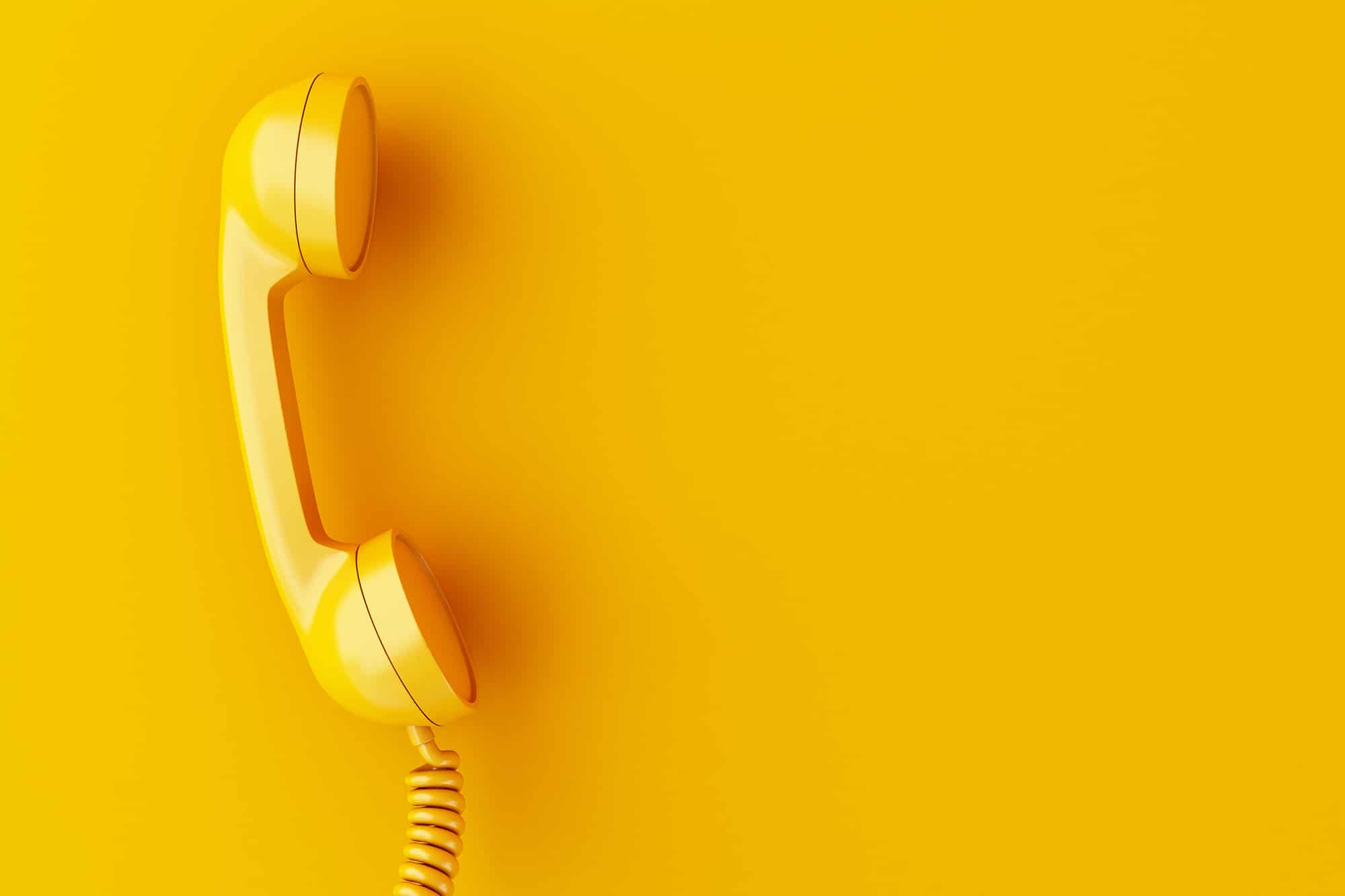 yellow telephone
